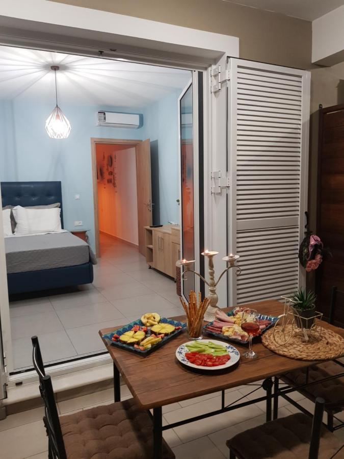 Galazia Thea Apartments Архангелос Экстерьер фото
